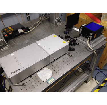 Figure 1 - Laser processing setup