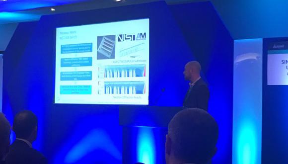 Tyler London presenting at the event