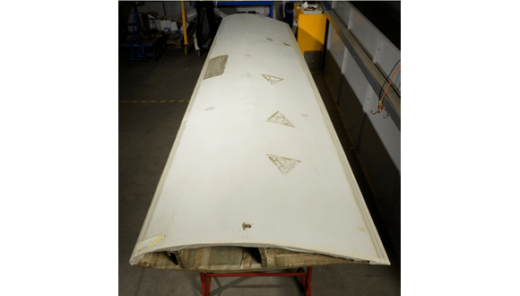 Figure 3. 4.5m wind turbine blade sample