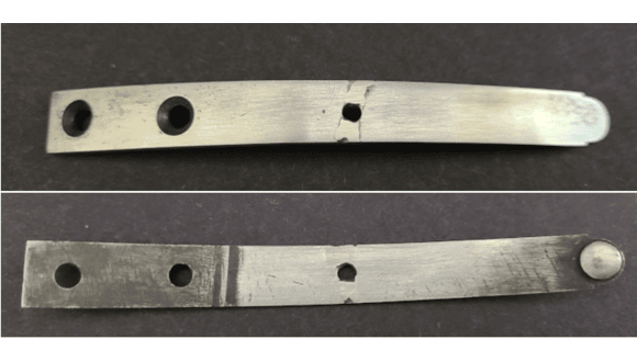 Figure 4B. Repaired leaf spring