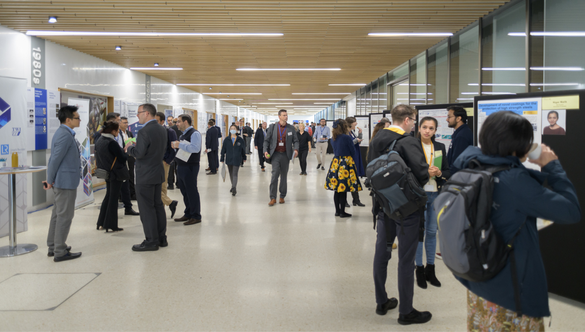  NSIRC industrial PhD student participate in the annual TWI Core Research Programme Symposium. Photo: TWI Ltd