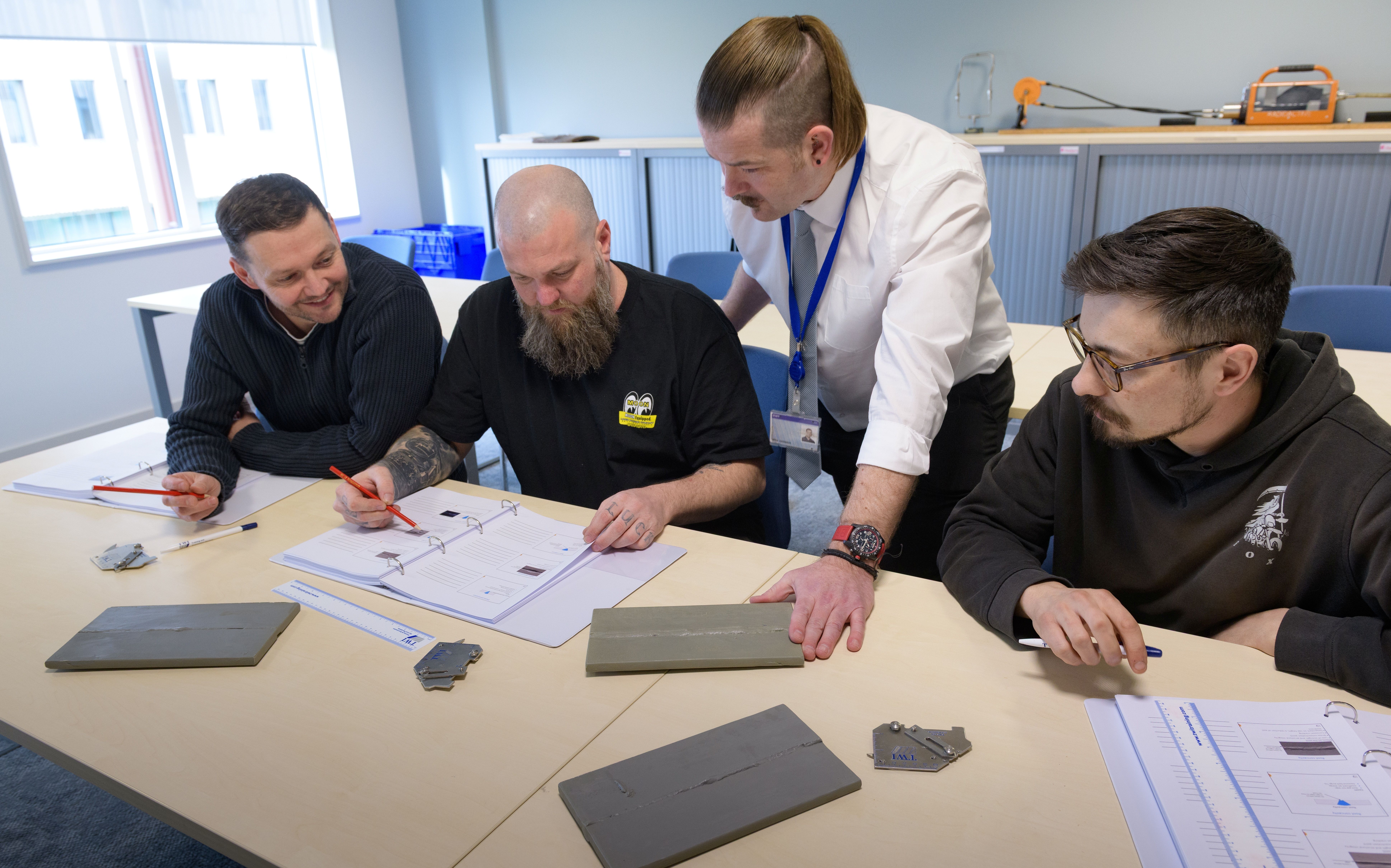 Senior Lecturer - Mike Jamieson teaching a course