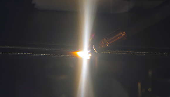 Wire-fed electron beam additive manufacturing (WFEB) Photo: TWI Ltd