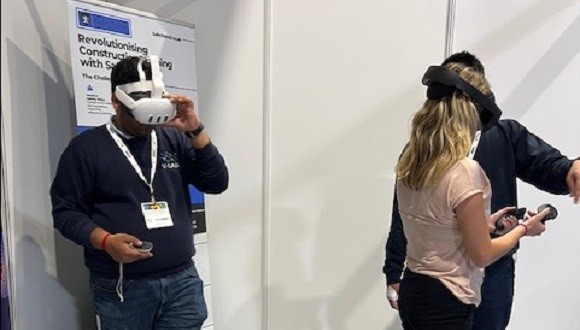 The SafeXtend VR solution in use.